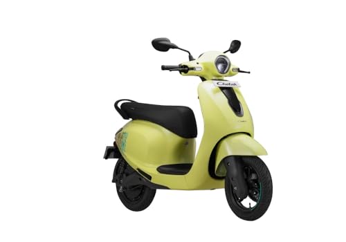 Image of Chetak C2501 by Bajaj Auto High Speed Electric Scooter with charger - Misty Yellow - Ex-Showroom