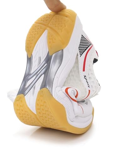 FUNCOS Men's Pickleball Shoes Wide Width Non-Slip Lightweight for Indoor/Outdoor Courts4