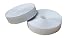 1" Wide 5 Meters Long(5.46 yards) Self Adhestive Hook And Loop Strips Set With Super Sticky Back Nylon Fabric Fastener White