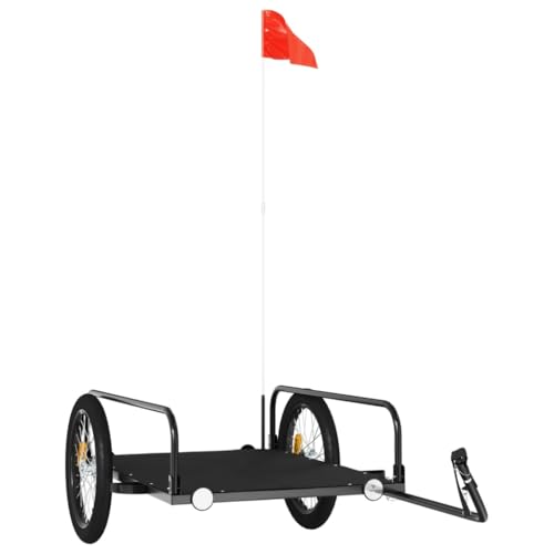 vidaXL Fahrradanhänger, Anhänger für Fahrrad, Lastenanhänger mit...