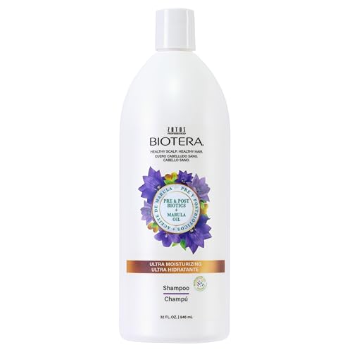 Biotera Ultra Moisturizing Shampoo | Hydrates Dry, Damaged, Coarse Hair | Microbiome Friendly | Vegan & Animal Test Free | Paraben & Sulfate Free | Color-Safe