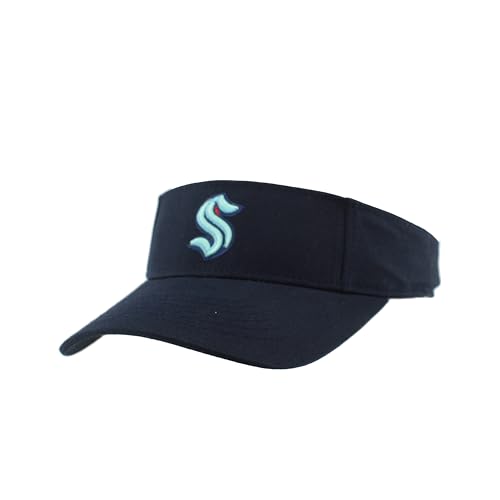 Image of ZHATS NHL Unisex-Adult NHL Officially Licensed Visor Drill Icon Team Color