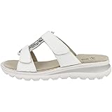 ara pantolette elba 38 Absatzform: Flach ARA Damen Tampa Hausschuh, Weiß, 38 EU