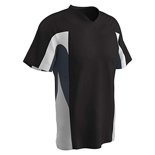 CHAMPRO Camiseta de béisbol para hombre Relief V-Neck