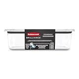 Rubbermaid Brilliance Large Food Storage Container | BPA-Free Airtight Food Storage Container | 2.3 L (9.6 Cup)