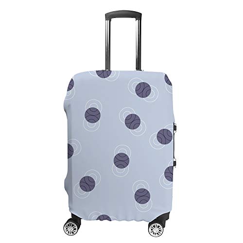 Housse de transport CHEHONG pour valise motif bleu de 18 à 32 pouces