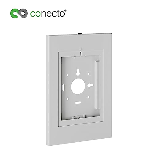 Conecto Steel Tablet Wall Mount Holder for Tab A 10.1 (2019)/Tab A7/ S6 Lite 10.4/10.5"/11 and iPad Air 9.7"/10.5"/10.9"/11 - Image 2