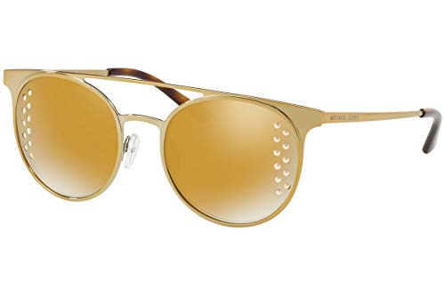 Protective case included Michael Kors Ray-Ban Donna 11684Z Occhiali da sole, Oro (Shiny Pale Gold/Tone), 52