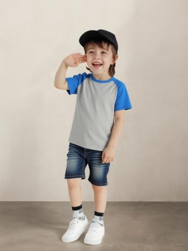 Image of Family Feeling Boys Short Sleeve Crewneck Kids T-Shirts Top Girls Tee