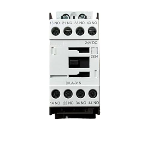 Relais de commande DILA-31N 3NO1NC DC24V contacteur auxiliaire rail DIN
