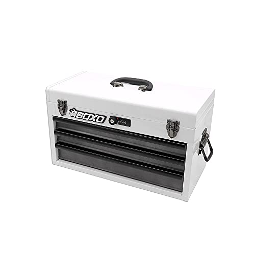 Set de herramientas métricas BOXO 133 piezas con caja metálica miniatura 2
