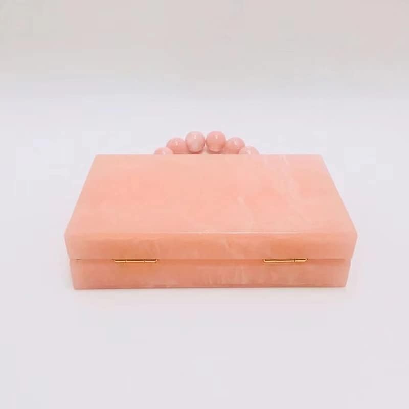 N/A 女性パーティークラッチアクリルイブニングバッグウォレットハンドバッグショルダートップハンドルクロスボディバッグ (Color