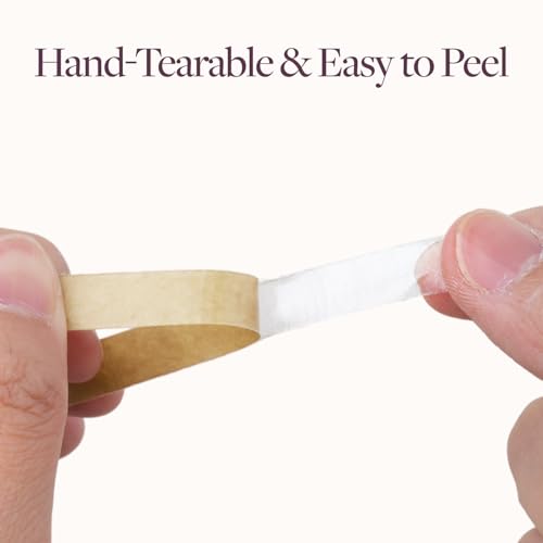 Image of GOO GOO Replacement Tape for Hair Extensions, Double Sided Tape Roll for Tape in Hair Extensions, 0.3inch * 12 Yards, Strong Hold Adhesive for Seamless Reapplication