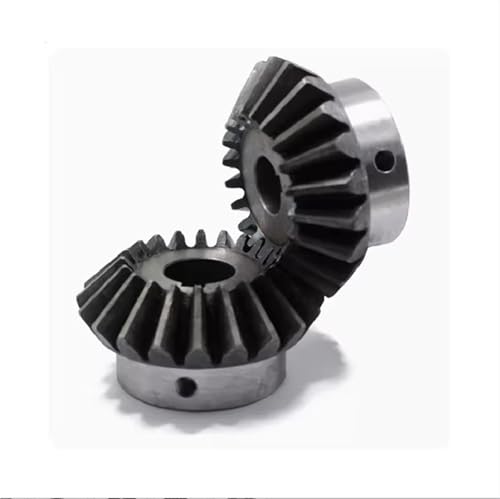 Engrenage conique acier 3Mod 30T à dent dure haute résistance avec rainure de clavette 22mm