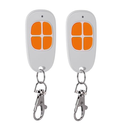 2 x AAM0094 Télécommande SCS Motorisation Portail Portes de Garage 4-Canaux 433,92MHz Garantie de 3 Ans