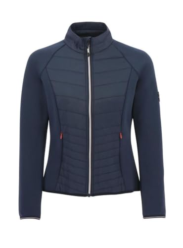 Chaqueta Equithème Olivia M azul ropa de equitación mujer sudadera