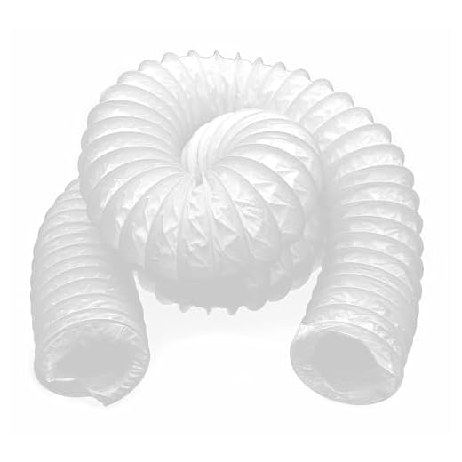 H&C VENT Tubo flexible PVC Aire Acondicionado Portatil Diámetro 150mm | Conducto de Aire Salida de Ventilación Ventana Secadora | Manguera, Tubería para Sistema de suministro de aire caliente y frio