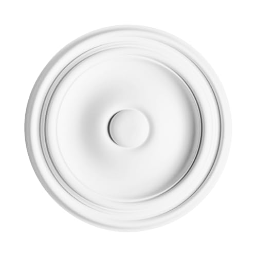 Image of Orac Decor | Purotouch High Density Polyurethane Ceiling Medallion | Primed White | 10-1 /4in Dia