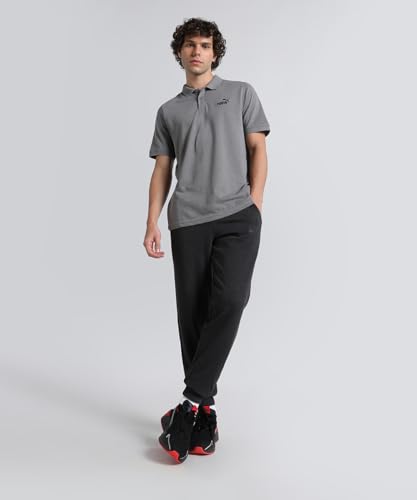 Image of Puma Men Cotton Solid Regular Fit T-Shirt