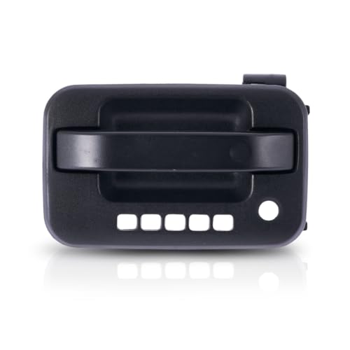 KarParts360 - Manija de puerta exterior para Ford F-150 lado del conductor negro (2004-2014) con agujero de llave | Adorno: todos los submodelos | FO1310128 | 5L3Z1522405CAA