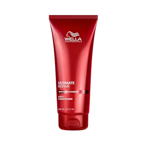 Wella Professionals Ultimate Repair Conditioner - Nourishing Deep Conditioner for Damaged Hair - With AHA & Omega-9 - For All Hair Types (200ml)