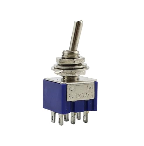 Mini interrupteur étanche MTS-203 contre l'humidité pour circuits électriques 6A