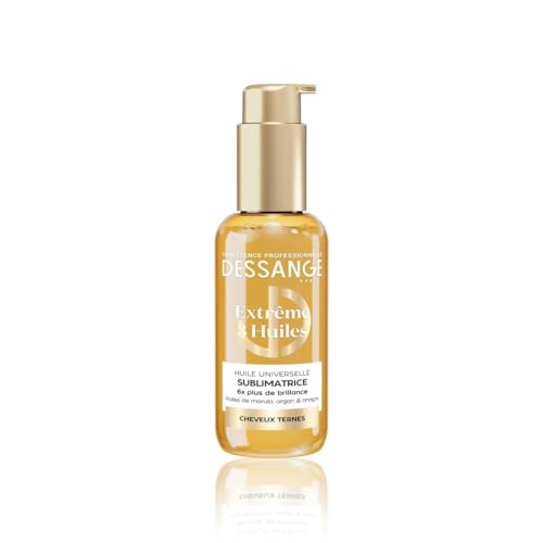 DESSANGE - Huile Cheveux Universelle Sublimatrice Extrême 3 Huiles - Formule Enrichie En Huiles De...
