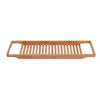 Algopix Similar Product 11 - Axdwfd Bath Caddy Bamboo Bathtub Caddy
