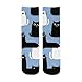 susiyo Artistic Black White Cats Hiking Socks Boy Girls - Cushioned Crew Socks for Kids Soft, Breathable & Seamless Toe for All-Day Comfort