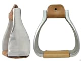 AJ Tack Aluminum Extra Wide Bell Stirrups