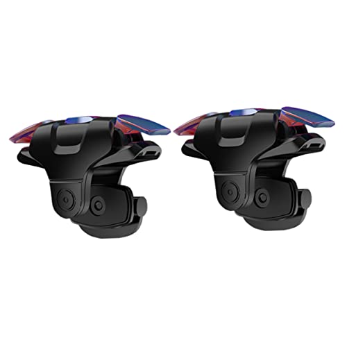 Gadpiparty Mobile Game Controller with Triggers Metal Gamepad Accessories for and Durable and Wear-Resistant Easy Installation Fit for All Smartphones