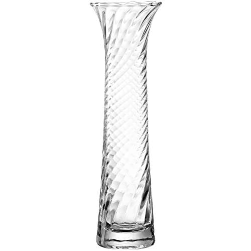 Leonardo Ravenna Solifleurvase aus 3D veredeltem Glas, handgefertigte,...