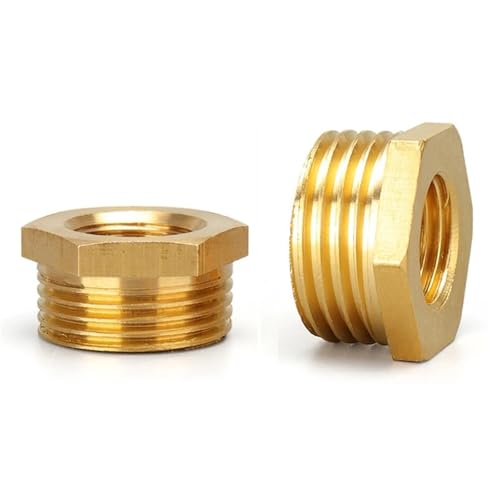 Adaptador de latón para reductor hexagonal macho a hembra de alta resistencia para gasóleo F02 M03
