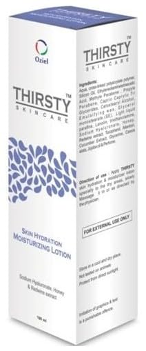 Thirsty Skin Care Moisturizing Lotion - 100 ml