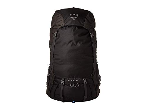 Osprey Rook 50 Men's Backpacking Backpack, Black #TOP2