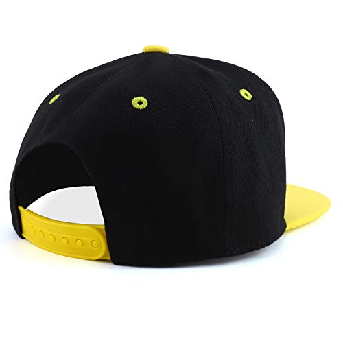 Image of Trendy Apparel Shop Infant to Youth Plain Structured Flatbill Snapback Cap