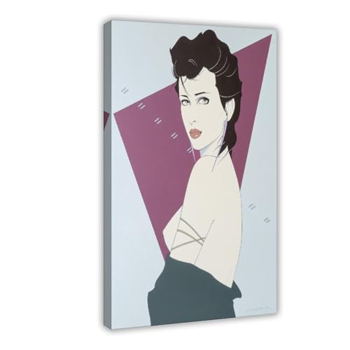 Impression sur toile Patrick Nagel pour décoration de bureau moderne
