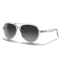 Transparent Frame/Gray Gradient Polarized Lens