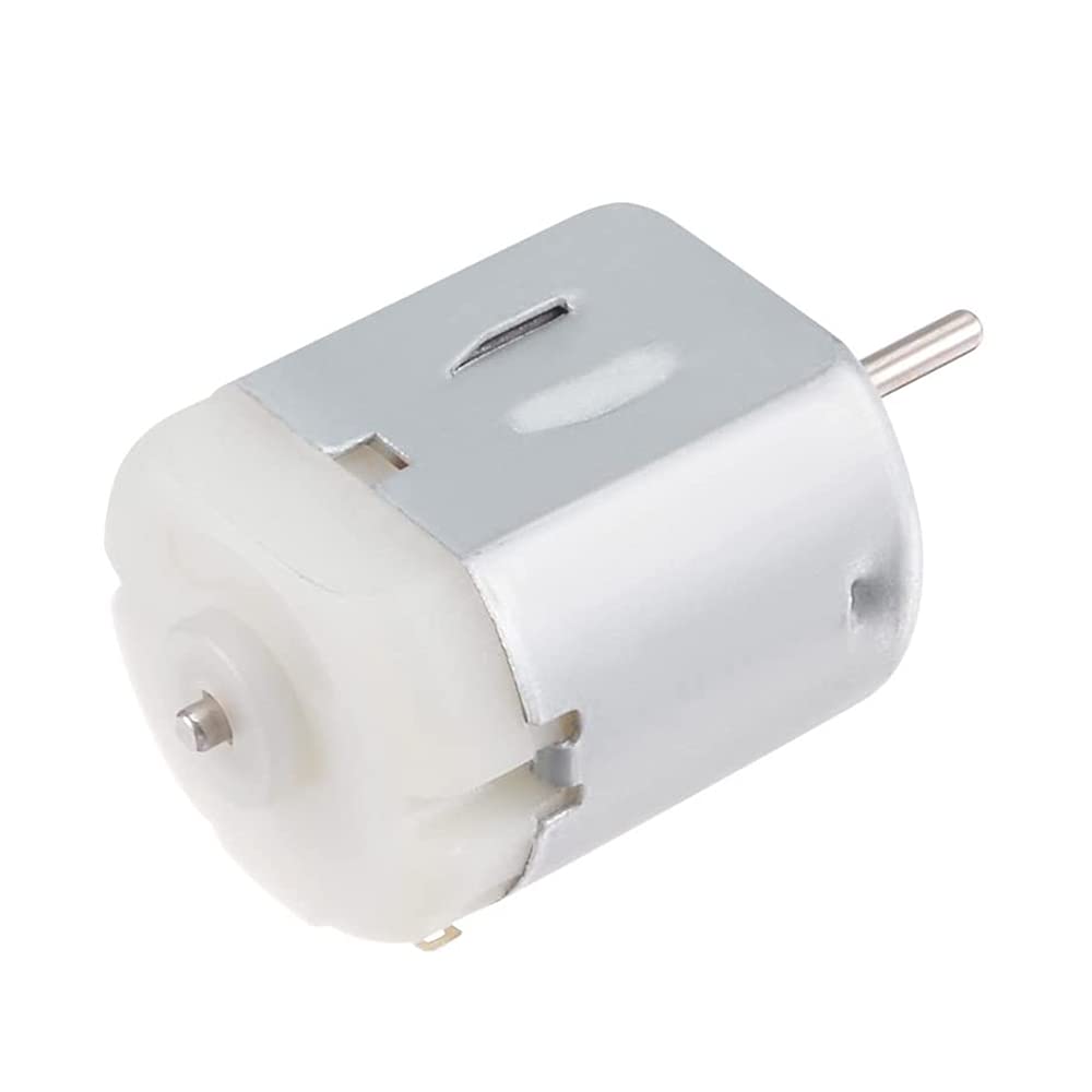 ZHIQIN 6 Pcs 130 Micro DC motor DC Mini Motor 3V High Speed DC Motor for DIY Fan Toys Scientific Electric Car Ships,15000RPM - Image 4