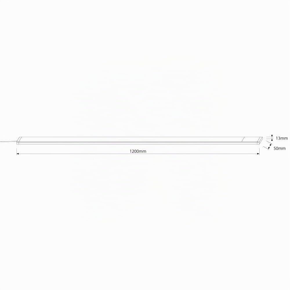 SEBSON Réglette LED Cuisine 120cm avec Prise et Interrupteur 20W 1300lm | Lampe de Placard Blanc Chaud 3000K 220V, Éclairage sous Meuble pour Cuisine, Chambre à Coucher