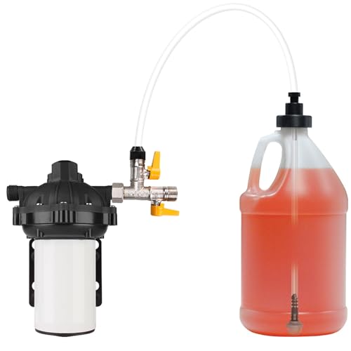 Image of RV 3-Way By-Pass Valves Replacement, Solid Brass 3-Way Diverter Valves,RV Pump Converter Winterizing Part, Rv Water Pump Fittings 1 /2 inch NPT