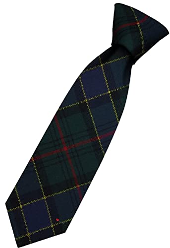 Cravate en laine pour homme tartan Ogilvie Hunting fabriqué en Écosse tissé main