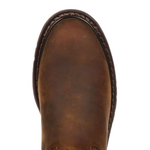 Image of ROCKY Men's Original Ride Branson Saddle Roper Waterproof Western Boot