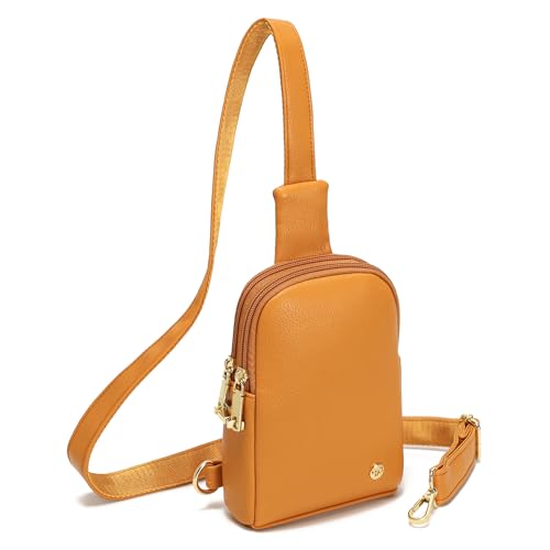 Image of INICAT Lightweight Small Crossbody Sling Bag for Women | Mini Travel Purse,Multi-pocket with Card Slots,Durable Vegan Leather,Everyday Carry
