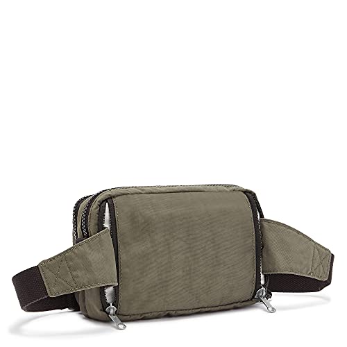 Image of Kipling Women's Abanu Medium Crossbody Bag, Lightweight, Adjustable Nylon Waist Pack with Multi-Compartment Zip Pockets
