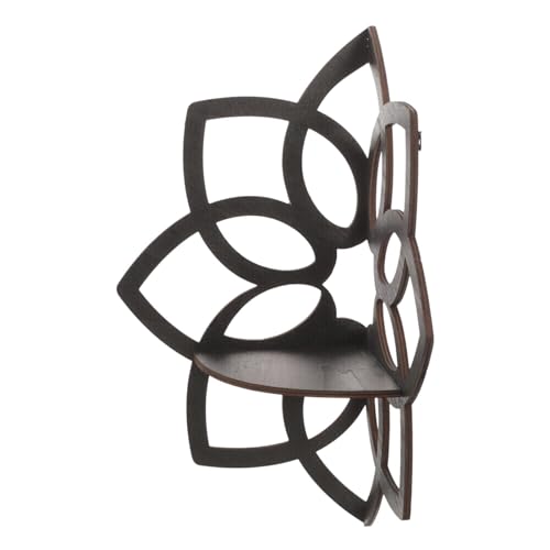 ＡＷＨＡＯ Estante Esquinero con Forma de Flor, Estante de Esquina de Pared para Cocina, Hogar, Sala de Estar.