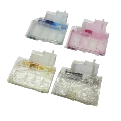 Réservoir d'encre Cis noir et 3 couleurs pour Epson ET-3850 et ET-15000