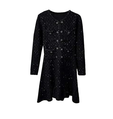 Robe de soiree en tricot Kelsiop pour rayonner lors de vos diners et fetes d'hiver