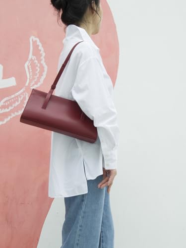 Image of DONNAIN Genuine Leather Trendy Shoulder Bag for Women, Small Women Handbag and Clutch Purse