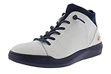 Softinos BIEL549SOF Damen, Frauen Sneaker,High Top Sneaker,Sneakers,Sportschuh,Sneaker-Stiefelette,mid-cut,WHITE (Weiß)
